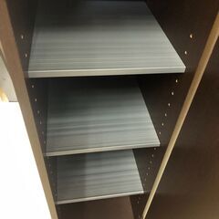 【ジャングルジャングルサカイ石津店】シューズボックス　下駄箱　隙間　幅29cm　収納　ブラウン　クリーニング済み 堺市 西区 東区 北区 南区 堺区 石津の画像