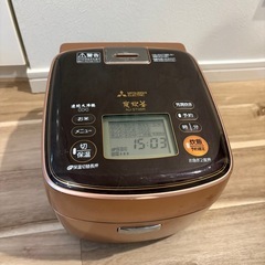 三菱⭐︎炊飯器3.5合炊き
の画像