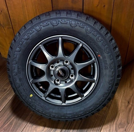 軽トラ★軽バン★専用★オールシーズンタイプ★新品タイヤホイールセット★ヨコハマ★ジオランダー KT