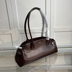 [コーチ] ダークチョコレート empire carryall 34 トートバッグ ショルダーバッグ 手提げバッグの画像