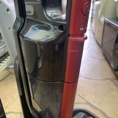 中古　TOSHIBAクリーナー　VC-WL-100 赤　縦置き　掃除機の画像
