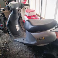 🛵 スズキ レッツ4 シルバー 原付き 50cc 自賠責1年込みの画像