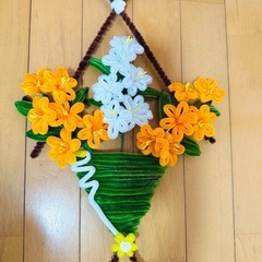 ハンドメイド花束スワッグ
の画像