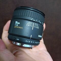 SIGMA HIGH-SPEED WIDE 28mm F1.8ii　pentax kマウントの画像