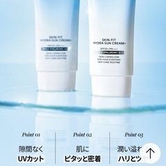 スキンフィット水分UVクリームプラス 50mの画像