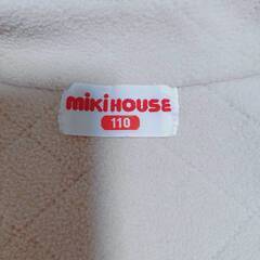 子供服　おまとめ　キッズ　100-110cm　ミキハウス　ワンピース 　パーカー　　夏秋服　ミックス　２点セット　　　　　　の画像
