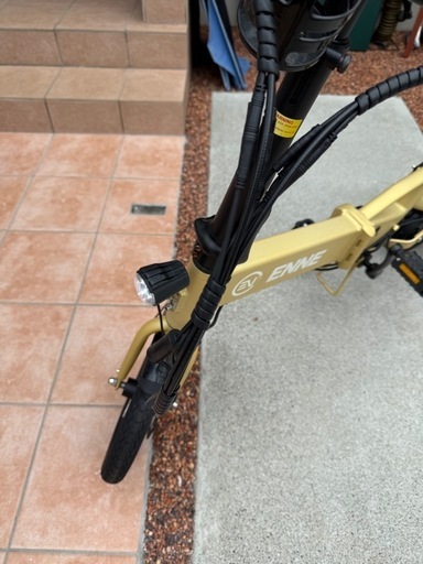 ENNE T250 特定小型原付 電動自転車 折りたたみ　走行103km 