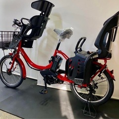 1年保証 新品部品多数　ヤマハ　パスバビー　20インチ　赤色　電動アシスト自転車　g910の画像
