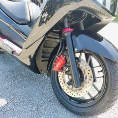🛵 ホンダ FORZA 250cc フォルツァ 黒×赤 プチカスタム 走行浅いの画像