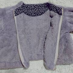 子供服　１２０　ボアジャケット　ピンク　キッズ　の画像