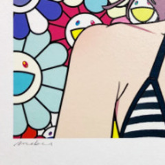 mebae smile_01 w M.F zingaro 村上隆 版画の画像