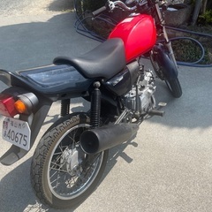 スズキ GS50赤 50cc バイクの画像