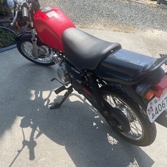 スズキ GS50赤 50cc バイクの画像