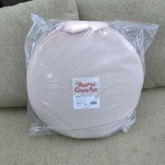 新品 アニマルチェアパッド 2枚組 ピンクラビット 座布団 クッション 低反発 かわいい 動物 うさぎ ウサギ 札幌 西野店の画像