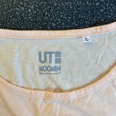 K2506-026 UT UNIQLO MOOMIN Tシャツ レディース Mサイズ 汚れ有りの画像
