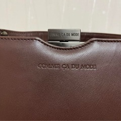 コムサデモード がま口 ハンドバッグの画像
