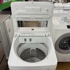 地域限定送料無料 美品【 Panasonic 】パナソニック 洗濯10.0㎏ 全自動洗濯機 AIエコナビ 液体洗剤・柔軟剤 自動投入 スゴ落ち泡洗浄 NA-FA10K2の画像