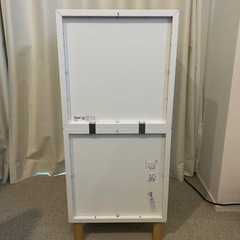 【0円で譲ります】IKEAの白いキャビネットの画像