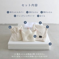 PUPPAPUPO プッパプーポ 子ども用布団の画像