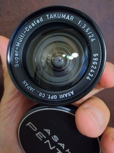 優良品　PENTAX SMC TAKUMAR 24mm F3.5