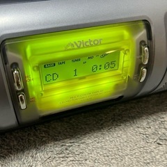 Victor CD、MD、カセットデッキ動作確認済の画像