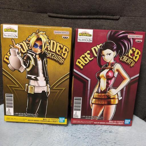 新品‼️】ヒロアカAGE OF HEROES 上鳴電気＆八百万百フィギュア2