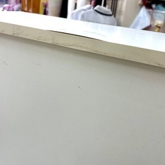 中古　キャビネット　ラック　花柄ペイント　メルヘンの画像