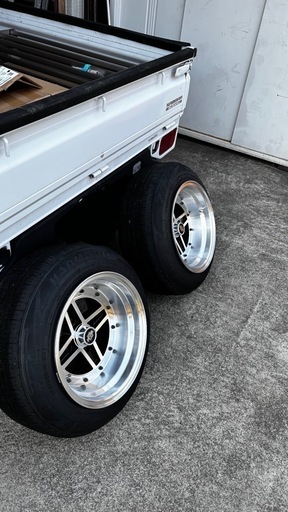 タイヤ新品‼️ クロスフィーバー ホイール 9J-24 旧車 街道レーサー 深リム