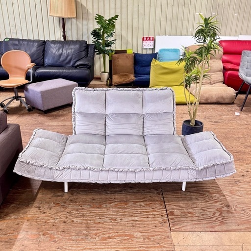 激安‼️ ピソラソファベッドFrancfranc フランフラン リクライニング可