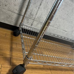シルバーラック　180 横90 奥行46の画像