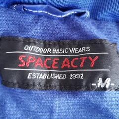 SPACE　ACTYのアウトドアベーシックウェアの上下セット　Mの画像