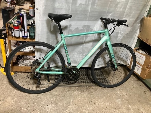 値下げしました！【Bianchi ROMA 54サイズ 油圧ディスクブレーキ】すぐお乗り頂けます！整備済！一部地域送料無料！