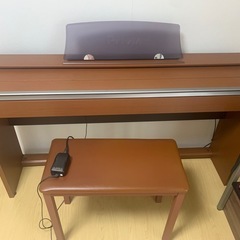 privia CASIO電子ピアノ　ブラウンの画像