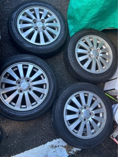 ダイハツ純正‼️アルミホイール‼️タイヤ付き‼️14インチ‼️