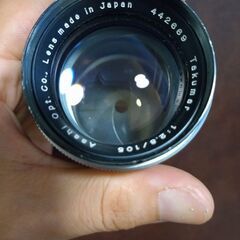 優良品　希少な最初期型　TAKUMAR 105mm F2.8の画像