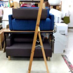 MUJI/無印良品 スタンドミラー 145cm 天然木 パイン材 全身鏡 姿見 木枠 MUJI 良品計画 家具 札幌市 中央区 南12条の画像
