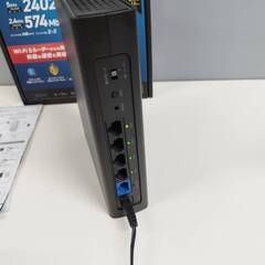 【良品】ELECOM WRC-X3000GS2-B/Wi-Fi6対応/無線LANルーターの画像