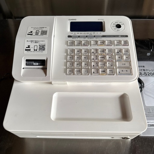 美品 カシオ 電子レジスター SR-S200-EX