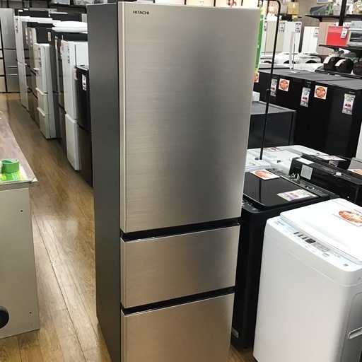 #I-5【ご来店頂ける方限定】HITACHIの3ドア冷凍冷蔵庫です