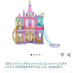 【80%OFFの美品】知育玩具　ディズニープリンセス　お城の画像