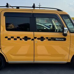 スペーシアベースXF 4WD／新車保証継承／正規ディーラーで点検後にお引き渡し予定ですの画像