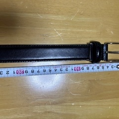 ベルト　黒、茶色　2本　未使用品　アオキの画像