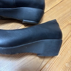 リボン　パンプス（footsuki  フットスキ）　22.5　　の画像