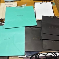 ルイヴィトン、GUCCI、ティファニー、コーチ、ラルフローレン  セリーヌその他紙袋まとめての画像