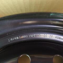 14×4.5J スチールホイール 鉄チンの画像