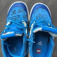 キッズ スニーカー　21.5cm adidas Legoの画像