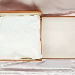 【HERMES】①バッグ用空き箱 35×35×14cmオレンジボックス☆ジャンク品☆質屋 ユニオン本通店 エルメスの画像