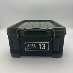 NT BOX 13X コンテナボックス 約13L 蓋付き収納ケース アウトドア・工具 【3つまでまとめ買い可】の画像