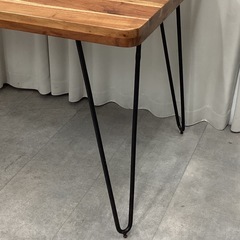 KI-1【新入荷　リサイクル品】NOCE ノーチェ　SLO-01/アカシア無垢材　ダイニングテーブル　ブラウン系の画像