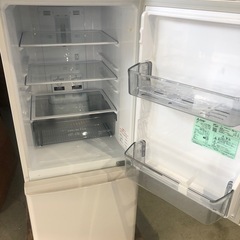 配達可【ミツビシ】冷蔵庫146L★2021年製 クリーニング済み/6ヶ月保証付き【管理番号10409】の画像